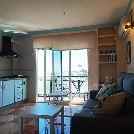 Riv - Renovated With Sea-view Terrace And Pool - Ac, Alamos Lägenhet *